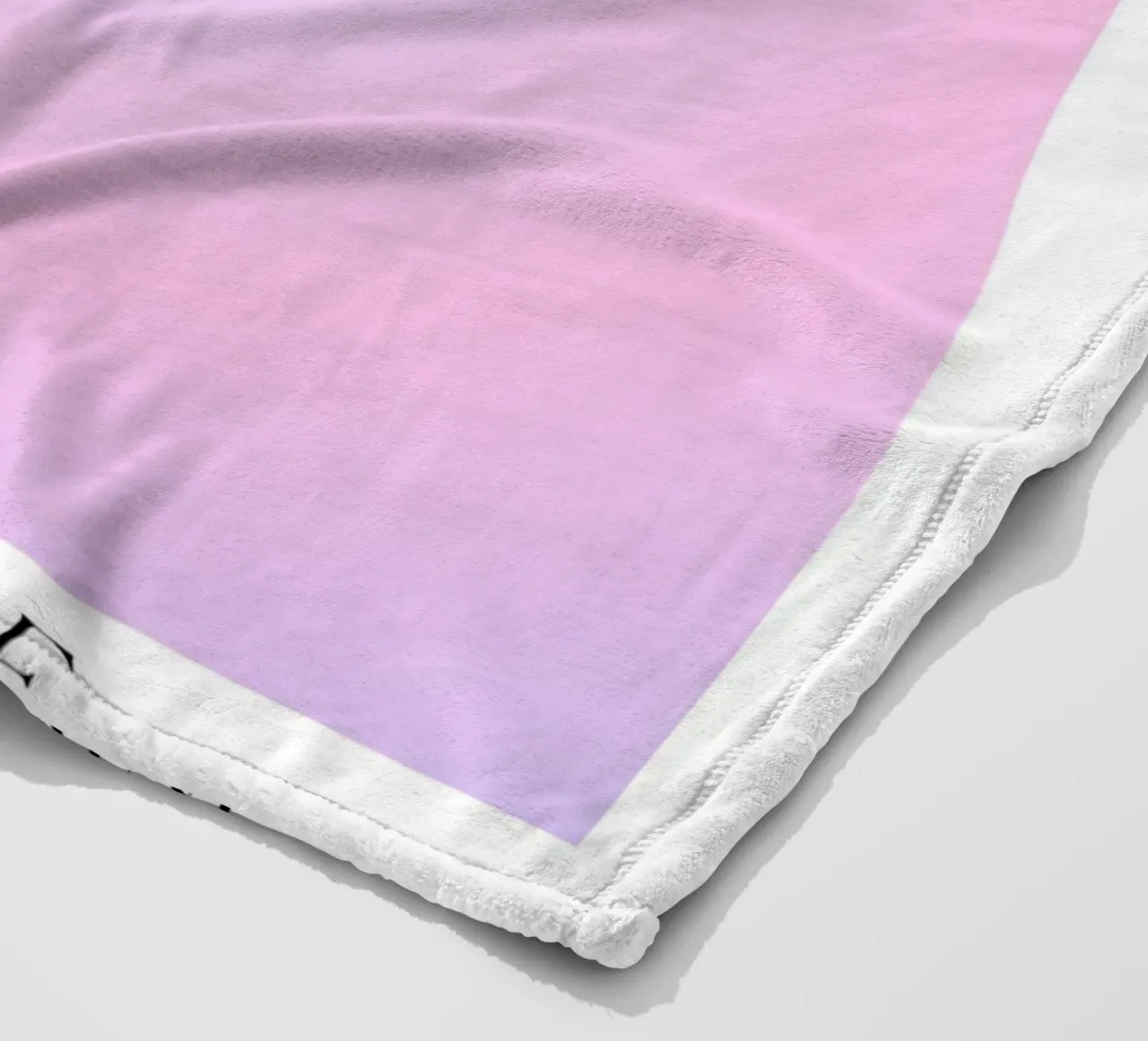 What You Imagine You Become - Aura Gradient Print fleece blanket by homdeco
