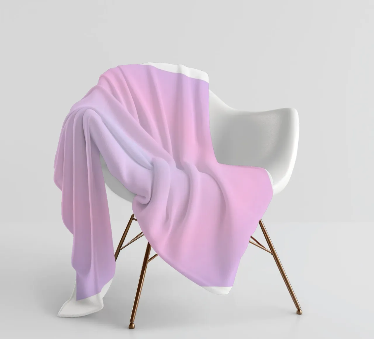 What You Imagine You Become - Aura Gradient Print fleece blanket by homdeco