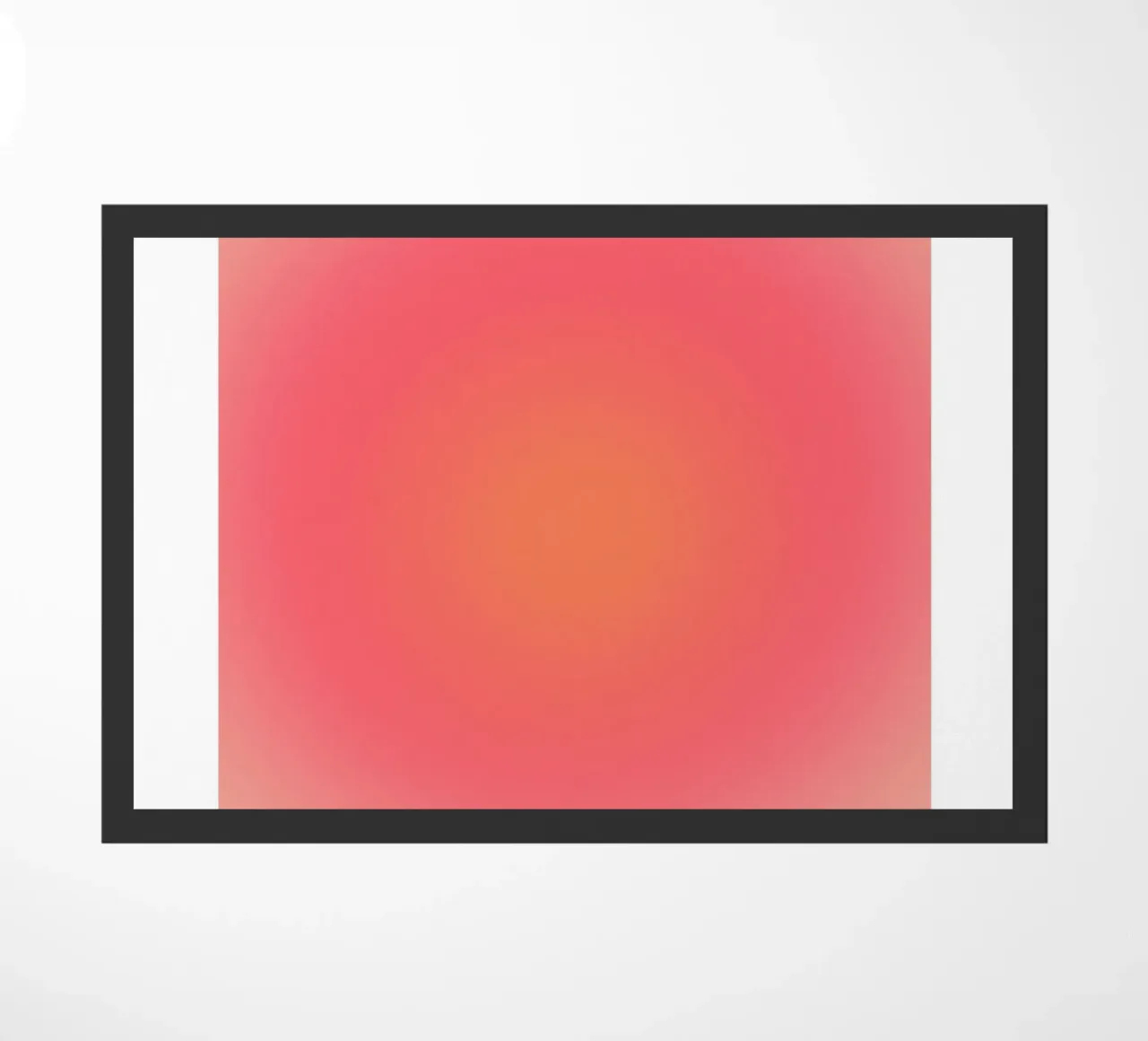 Angelo Numero 777 Aura Gradient Print - Fortuna e positività zerbino da homdeco