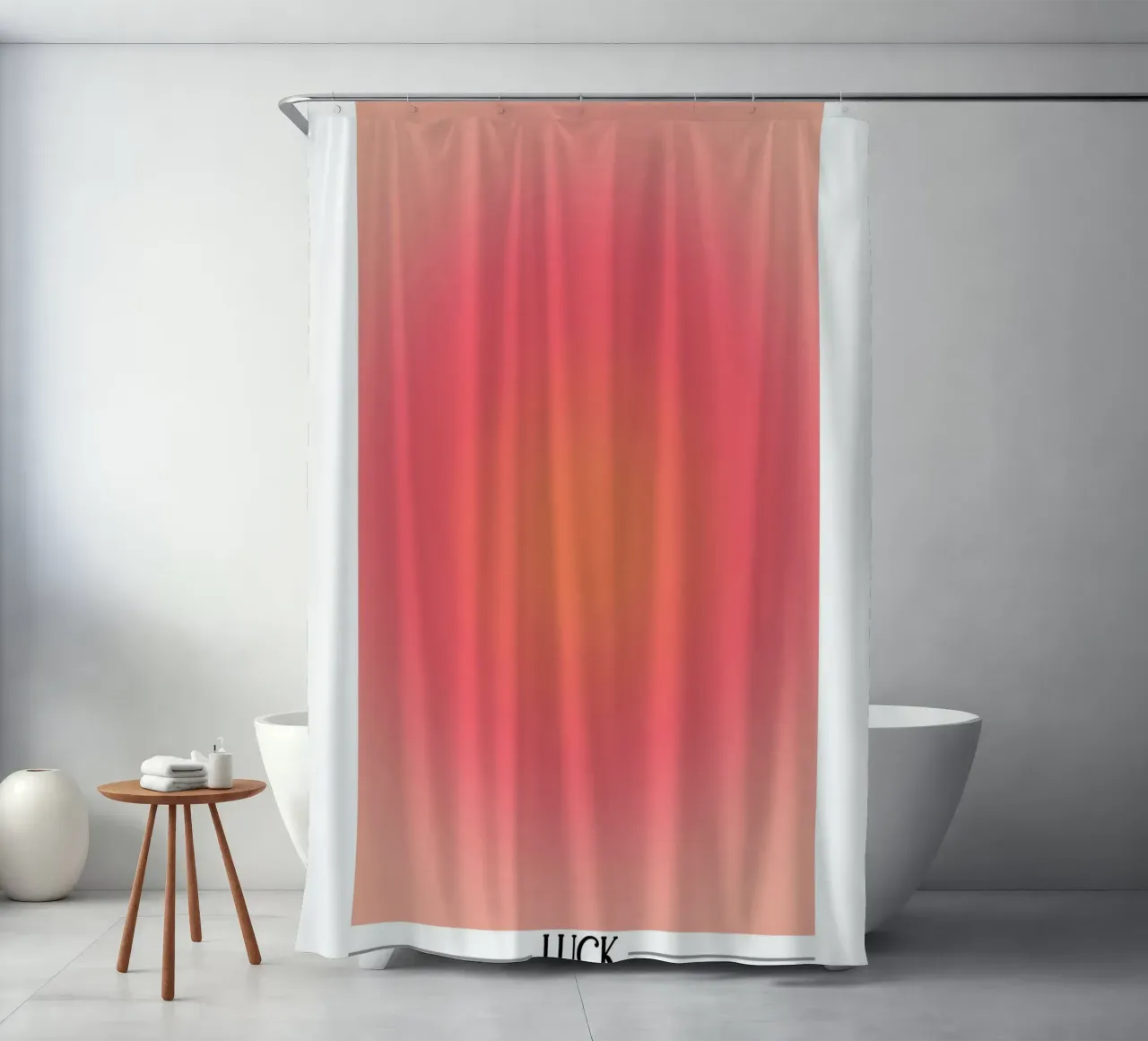 Angelo Numero 777 Aura Gradient Print - Fortuna e positività tenda da doccia da homdeco