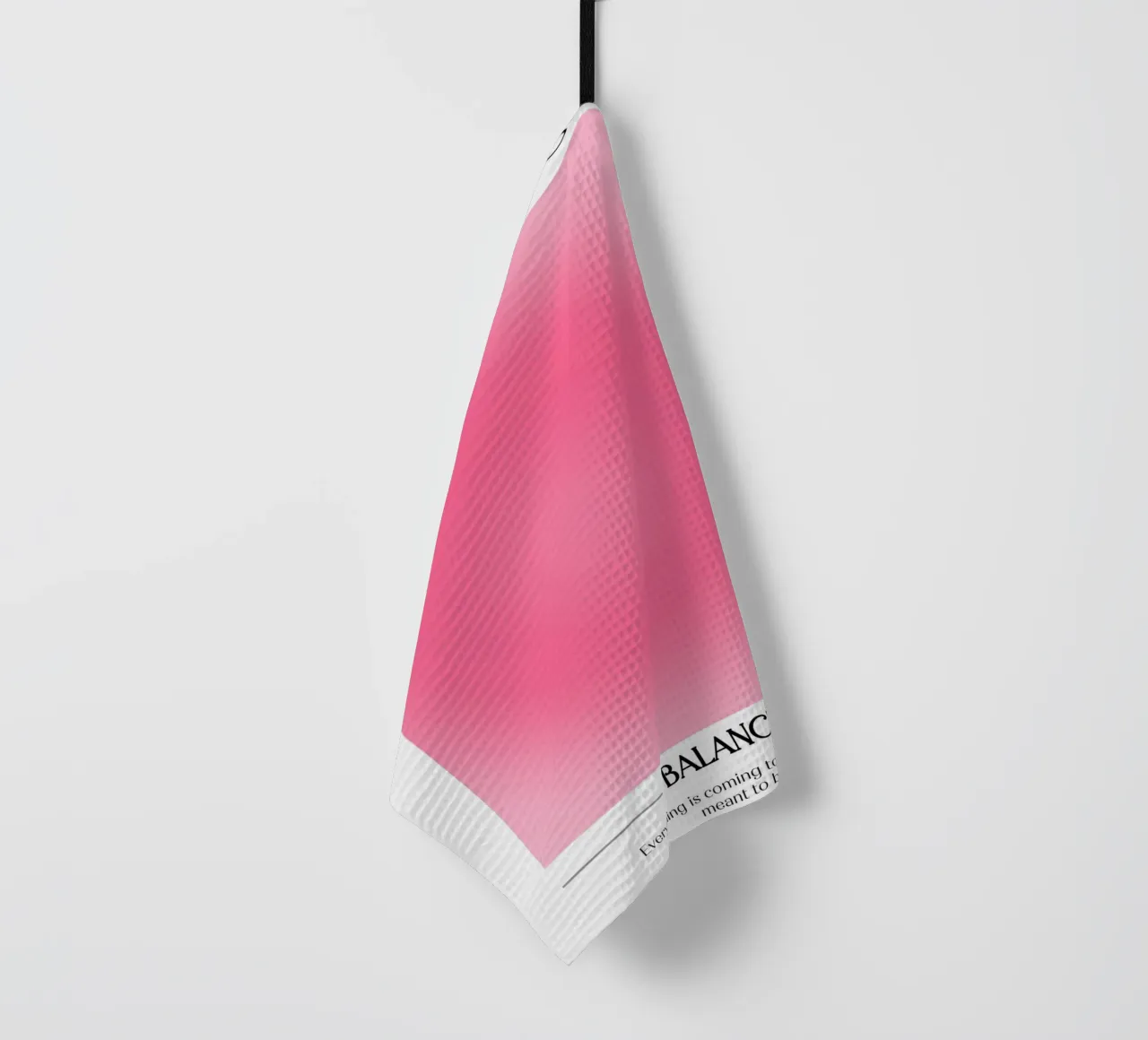 Angelo Numero 888 Aura Gradient Print - Equilibrio e flusso canovaccio da cucina da homdeco