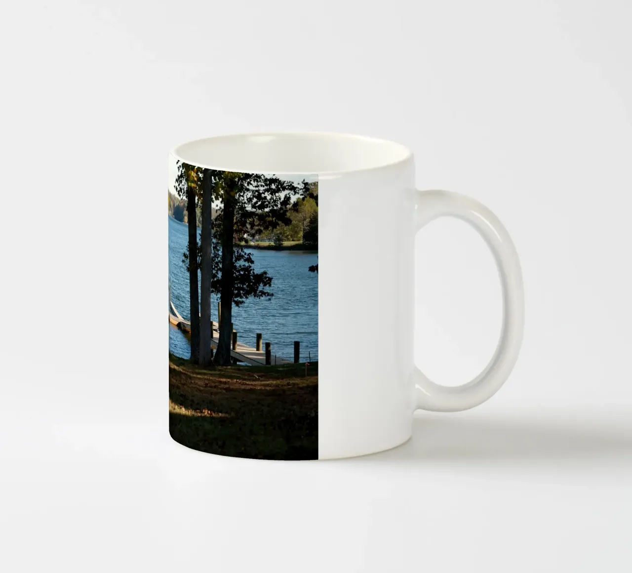 Un piccolo molo tazza in ceramica da Classic