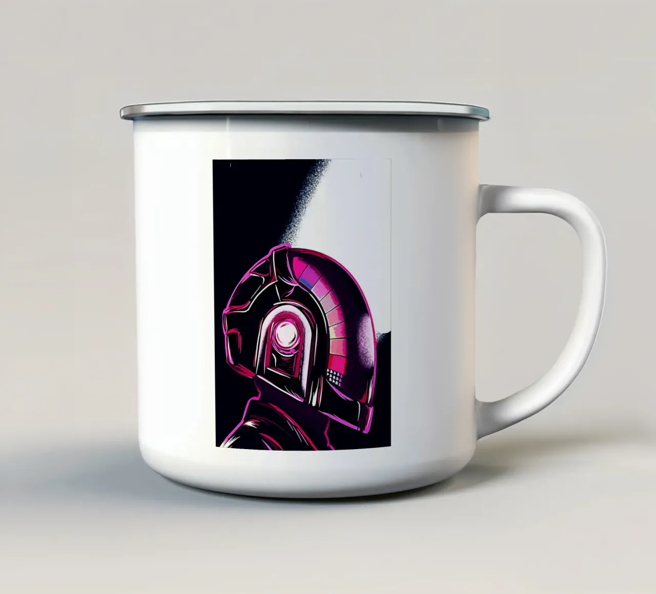 Daft Punk 2 Arte tazza in smalto da music soul