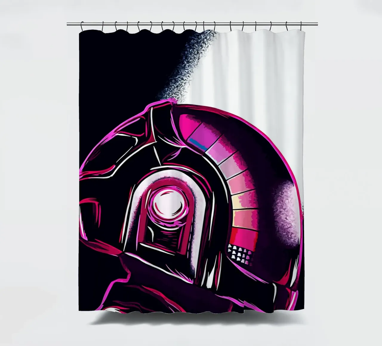 Daft Punk 2 Arte tenda da doccia da music soul