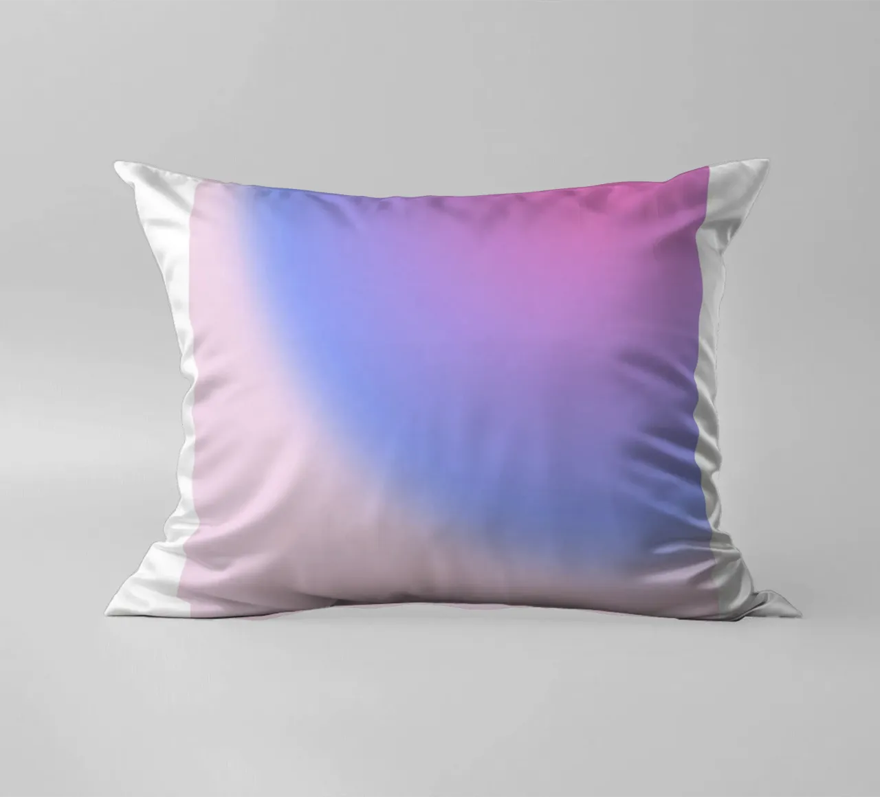 Support Aura Gradient Art Print - Gallery Exhibition decorative cushion by homdeco