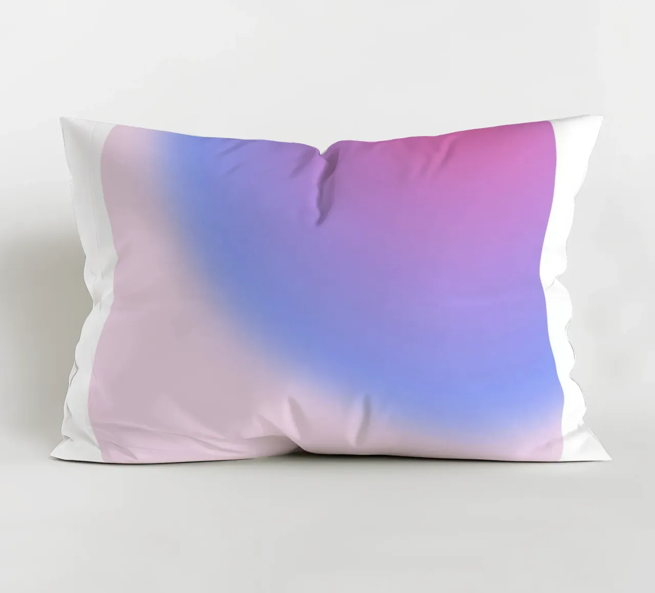 Support Aura Gradient Art Print - Gallery Exhibition decorative cushion by homdeco