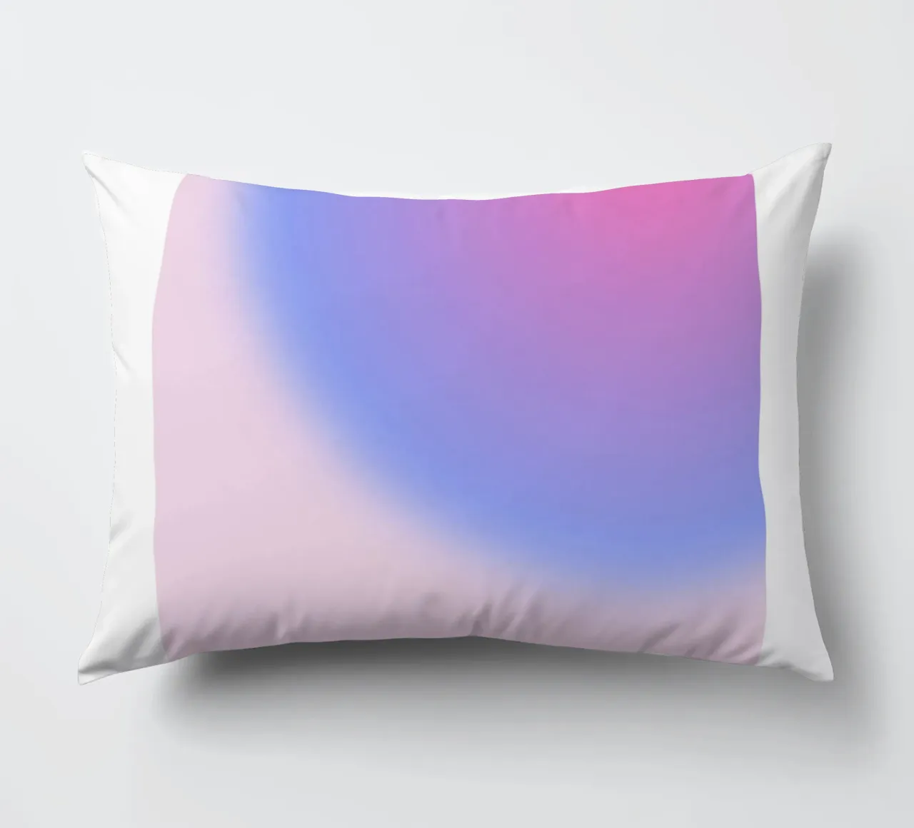 Support Aura Gradient Art Print - Gallery Exhibition decorative cushion by homdeco