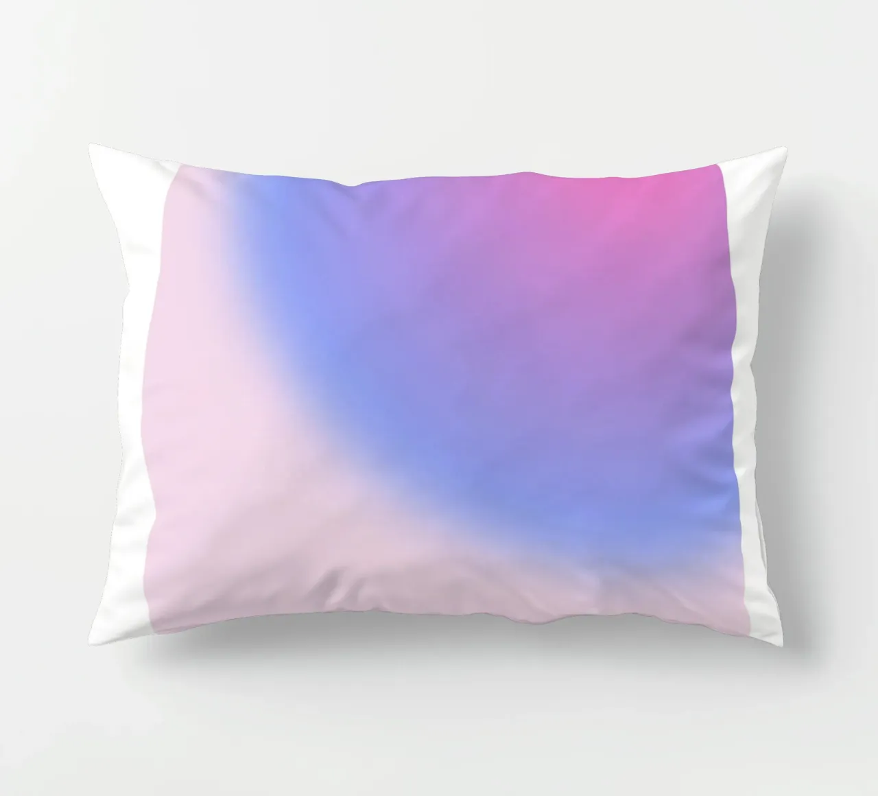 Support Aura Gradient Art Print - Gallery Exhibition decorative cushion by homdeco
