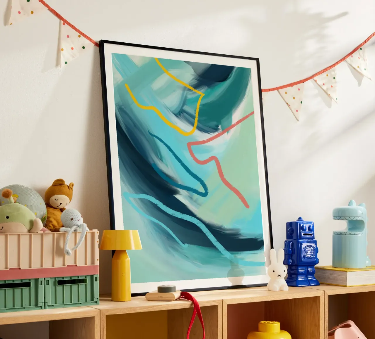 La mer 3 poster by Petra Lang