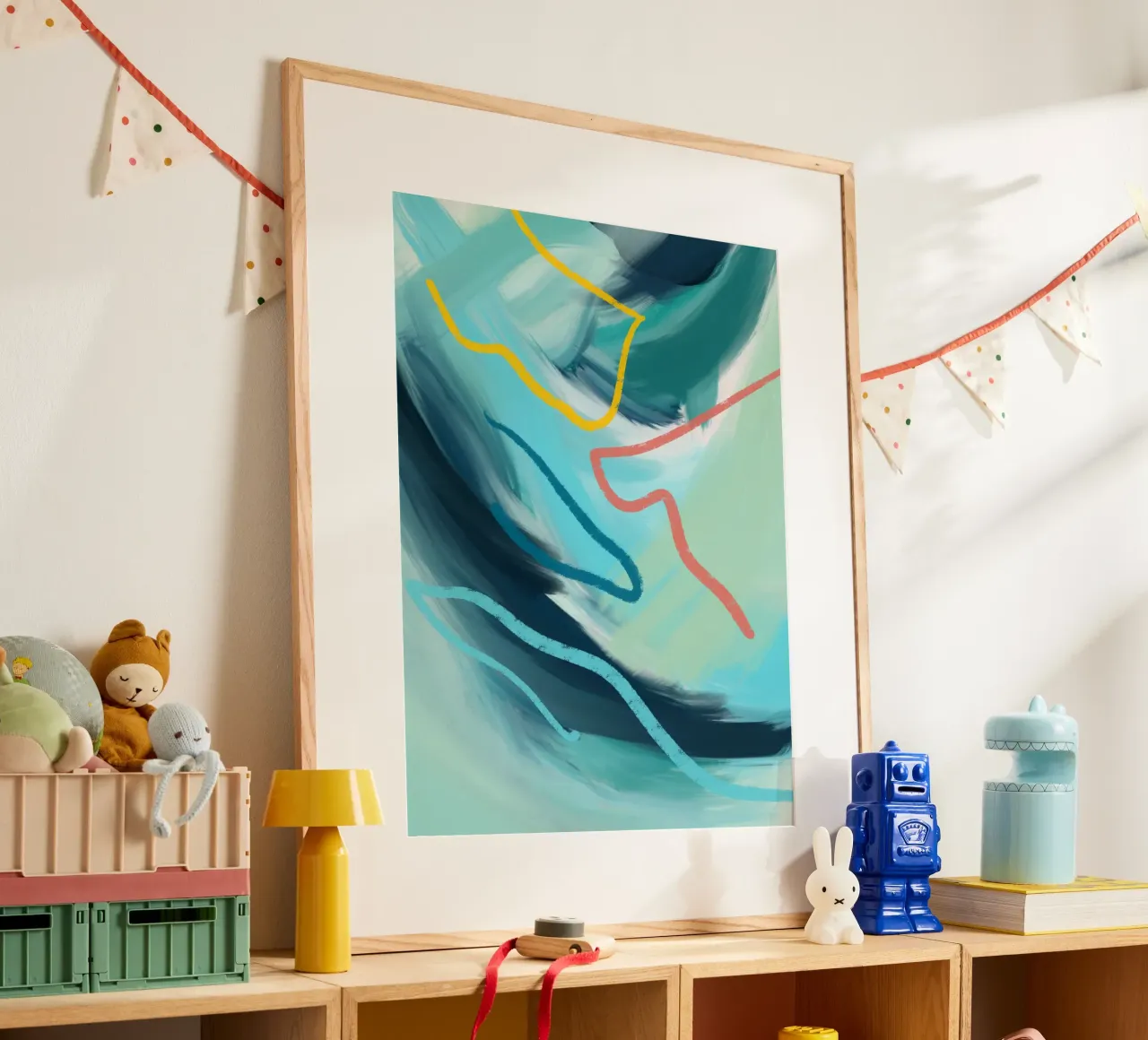 La mer 3 poster by Petra Lang