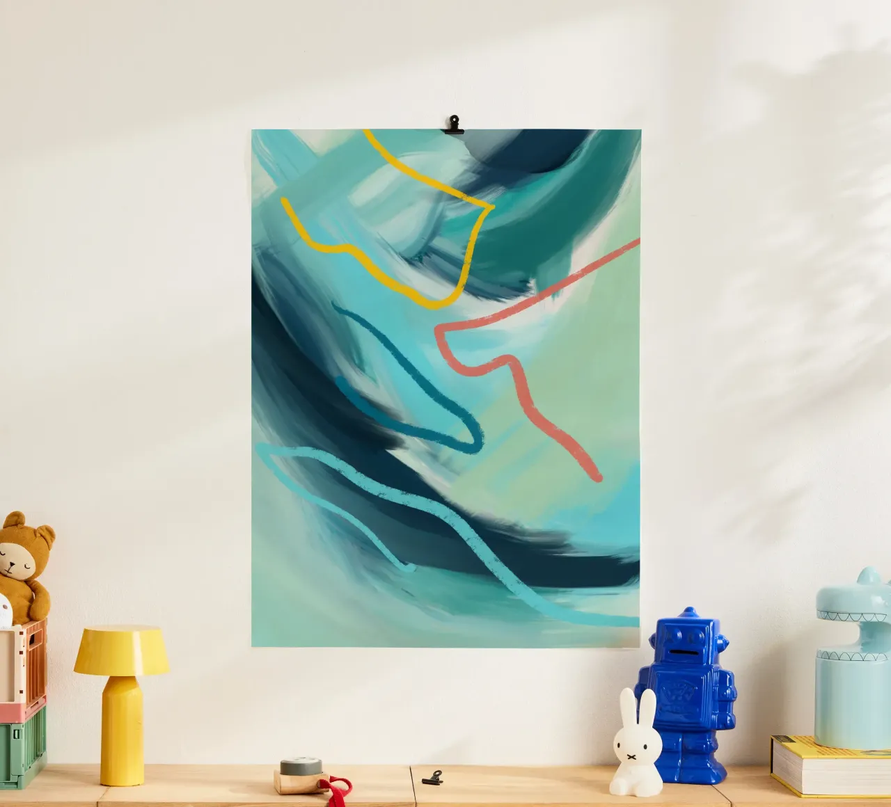 La mer 3 poster by Petra Lang