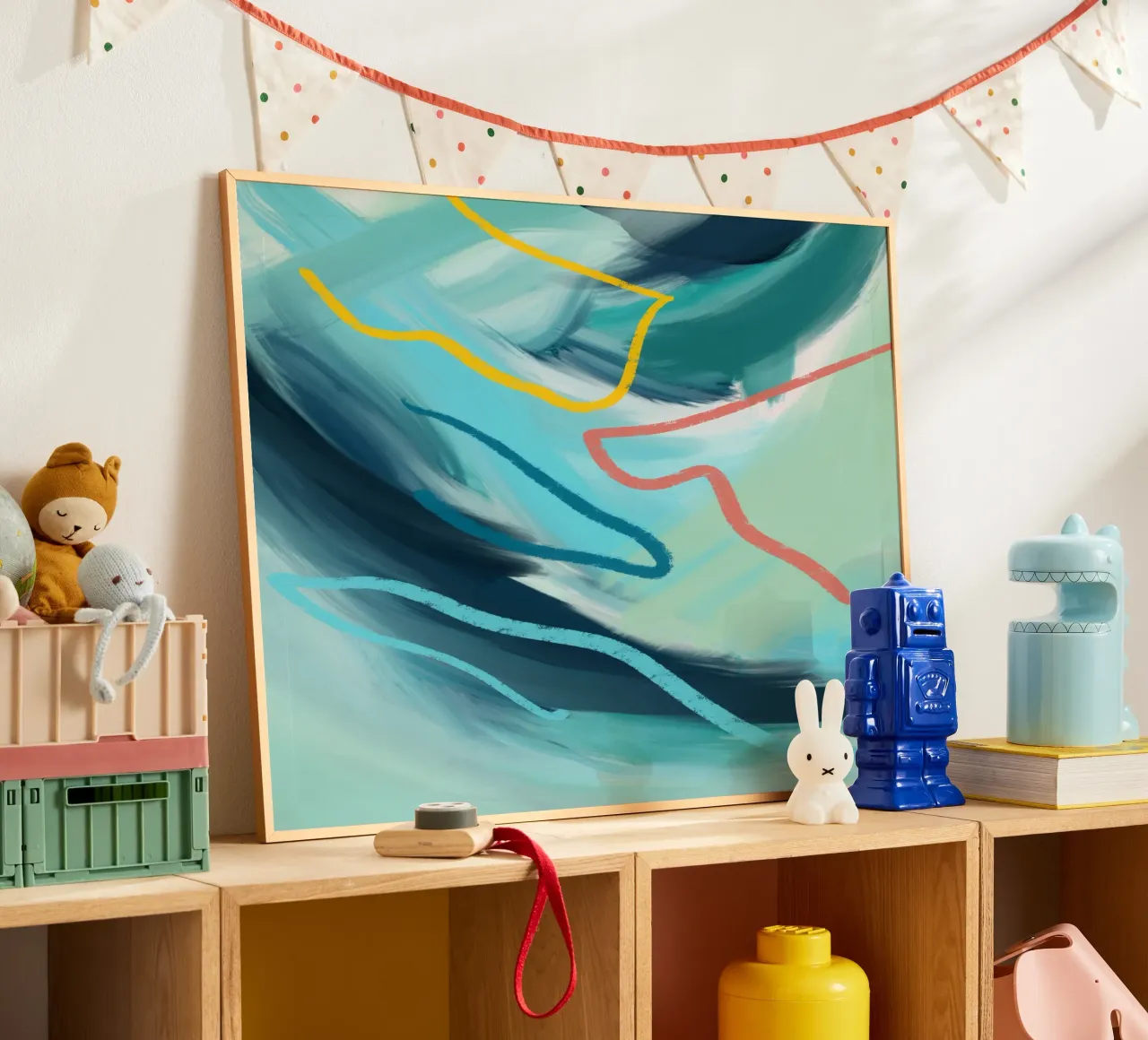 La mer 3 poster by Petra Lang