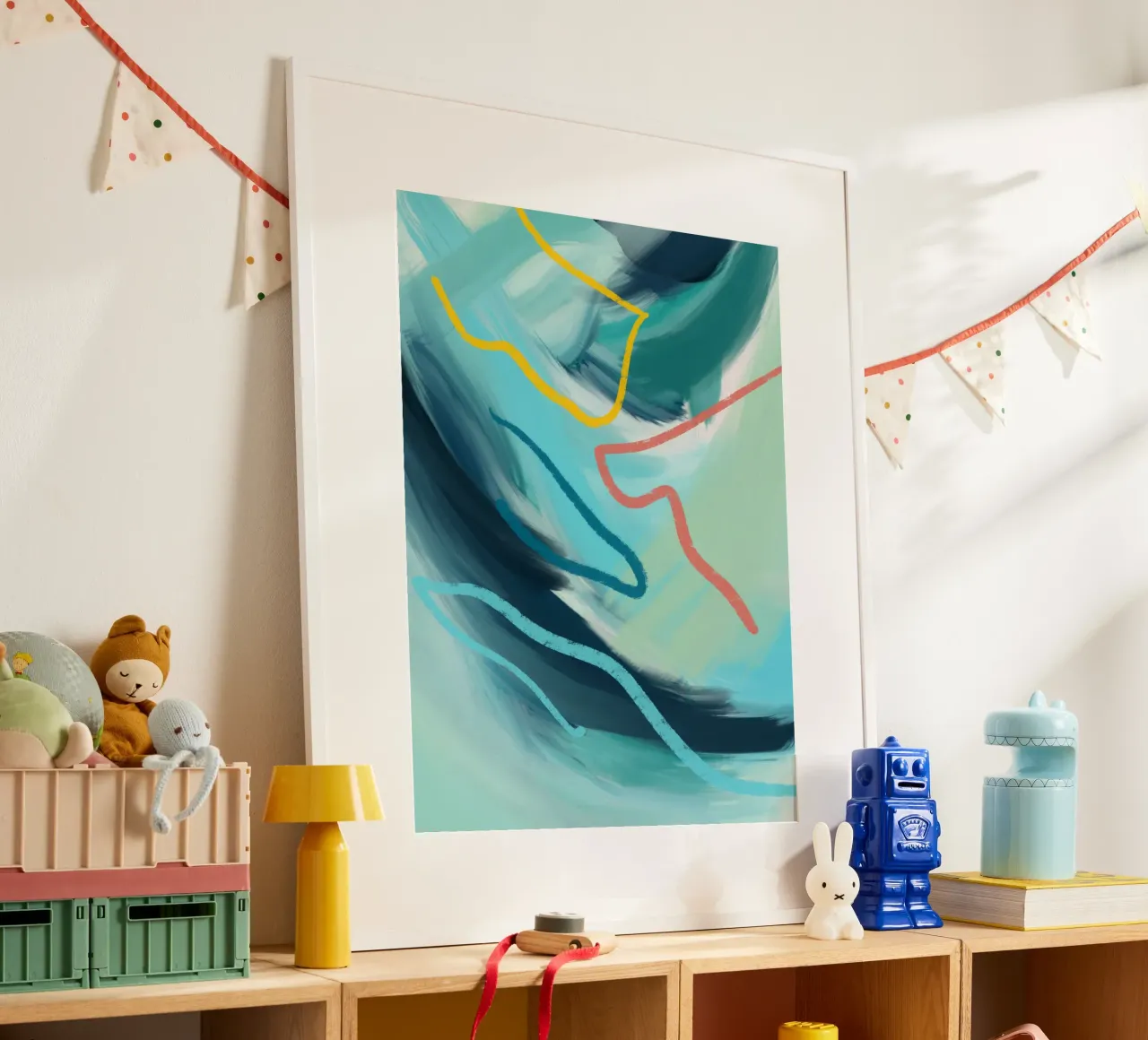 La mer 3 poster by Petra Lang