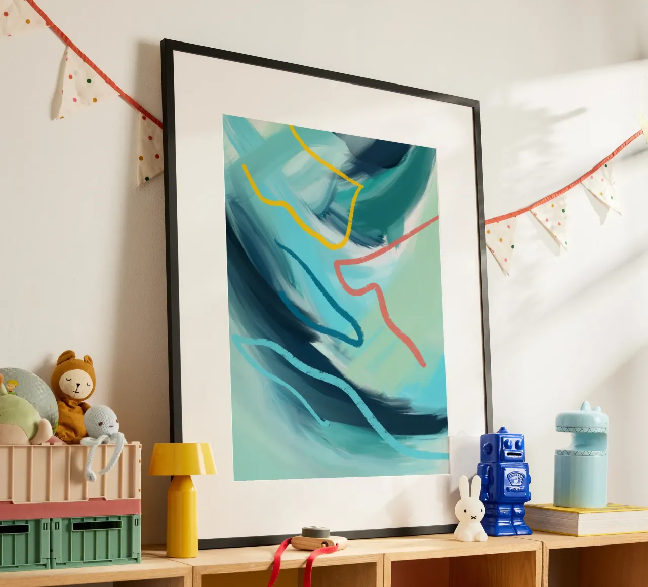 La mer 3 poster by Petra Lang