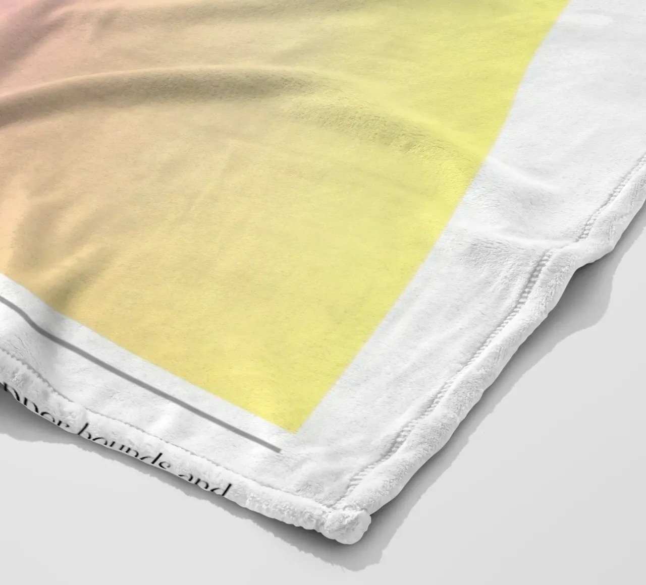 Transcendente Energie 2023 - Positieve Aura Kleurverloop Print fleecedeken van homdeco