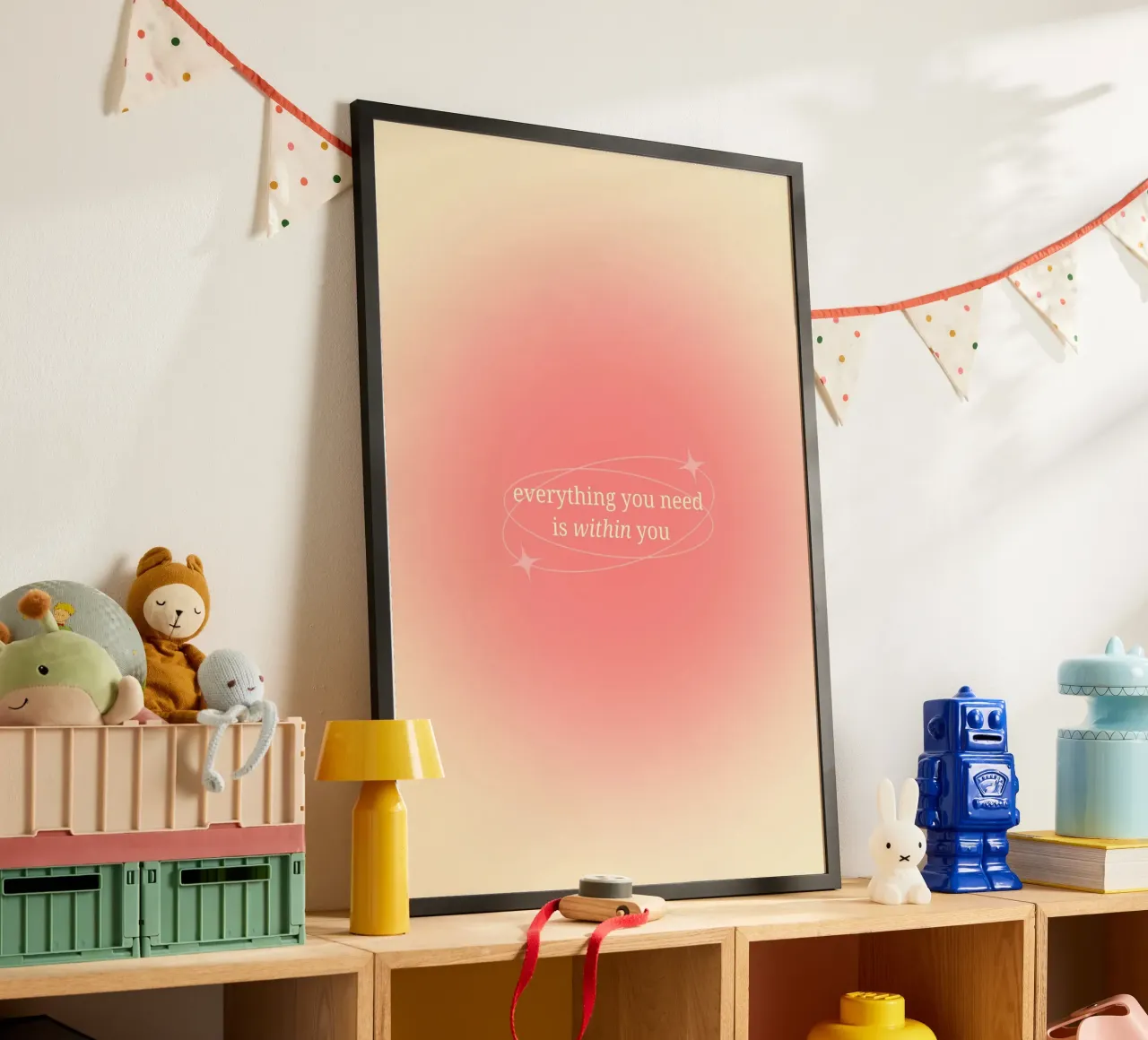 Everything You Need Is Within You - Aura Print hahnemühle by homdeco