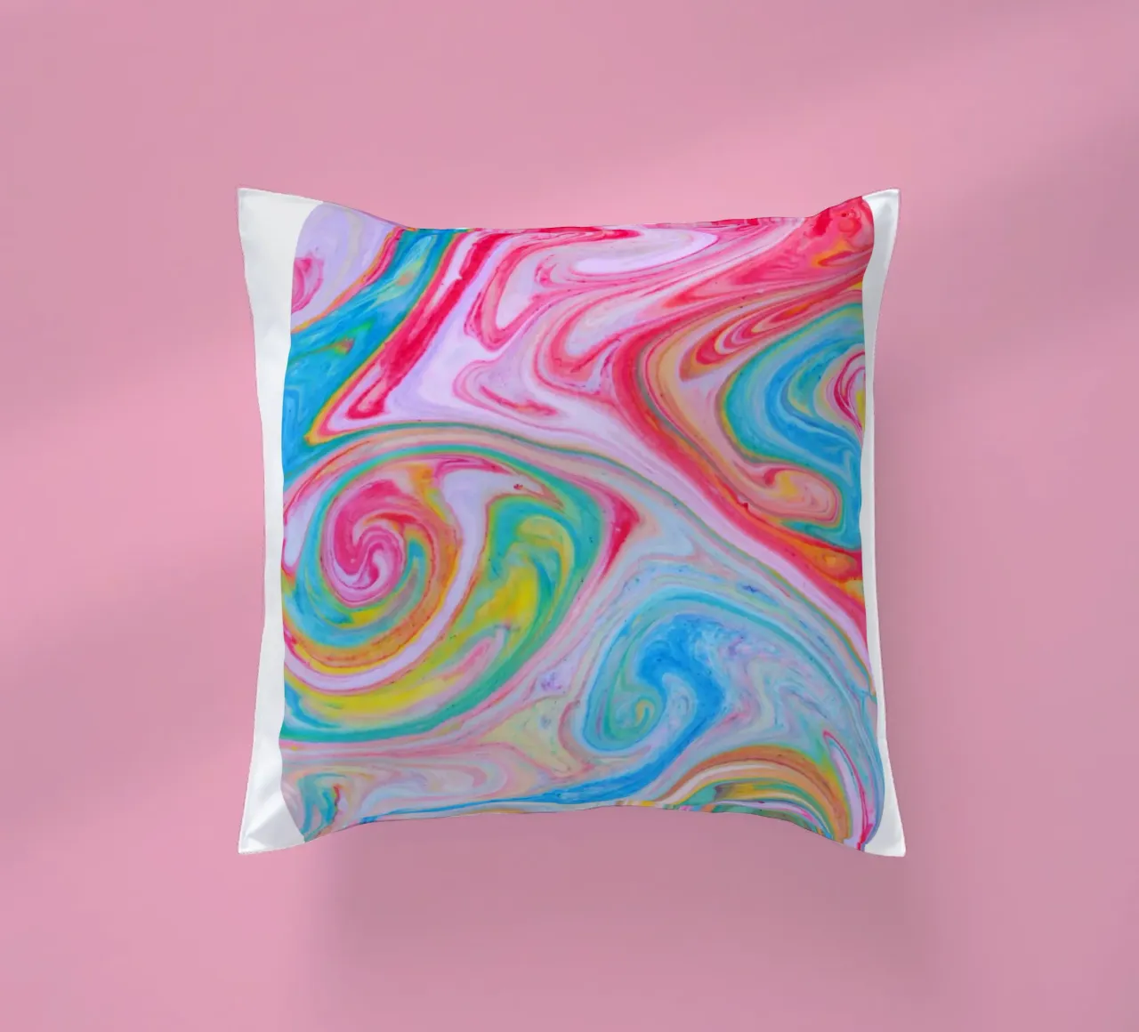 Retro Gallery 2023 - Stampa artistica "High Vibrations Swirl cuscino da homdeco