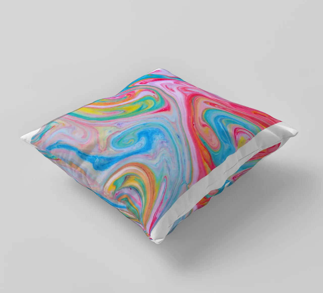 Retro Gallery 2023 - Stampa artistica "High Vibrations Swirl cuscino da homdeco