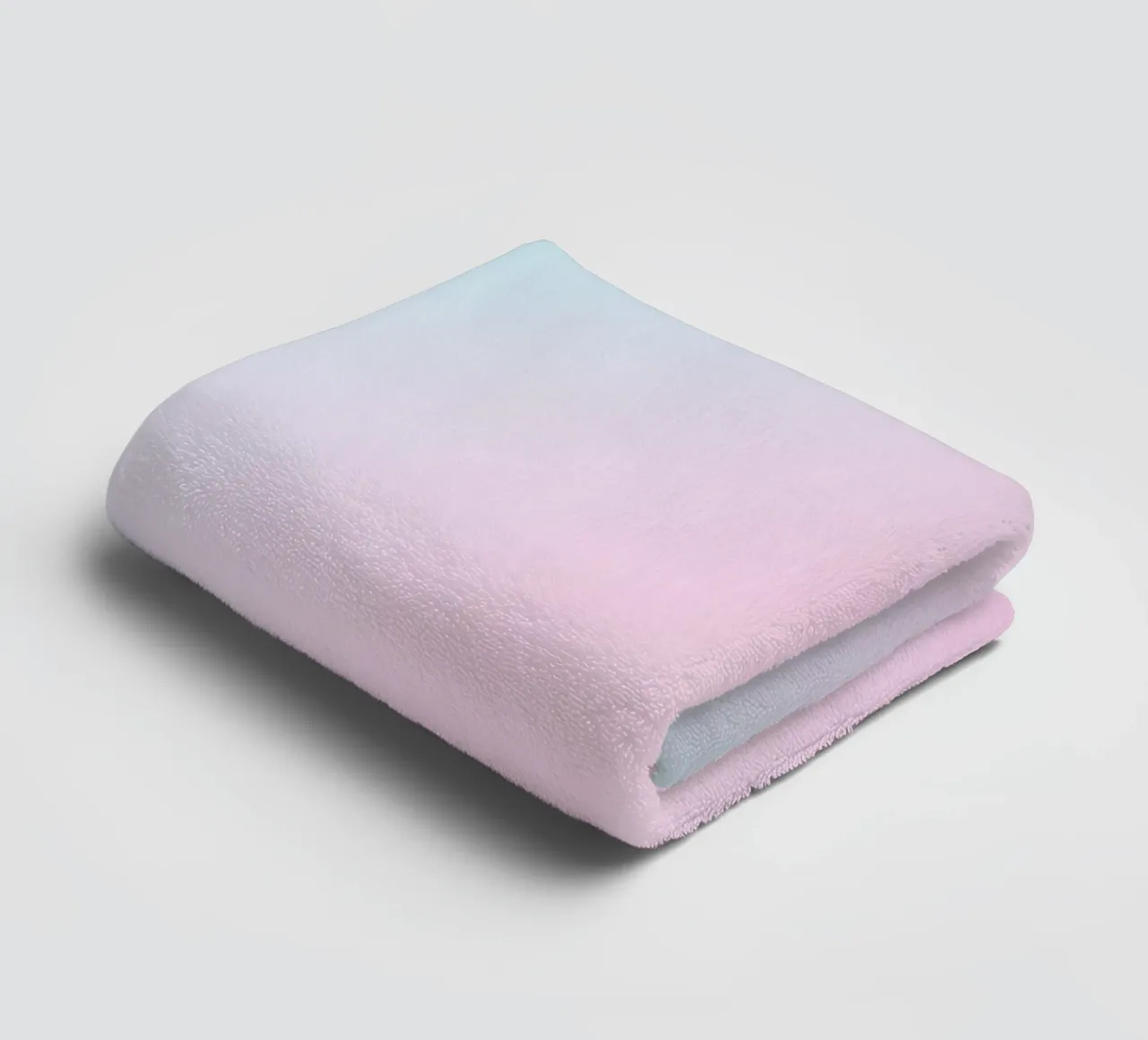 Protect Your Energy Pastel Aura Gradient Print towel by homdeco