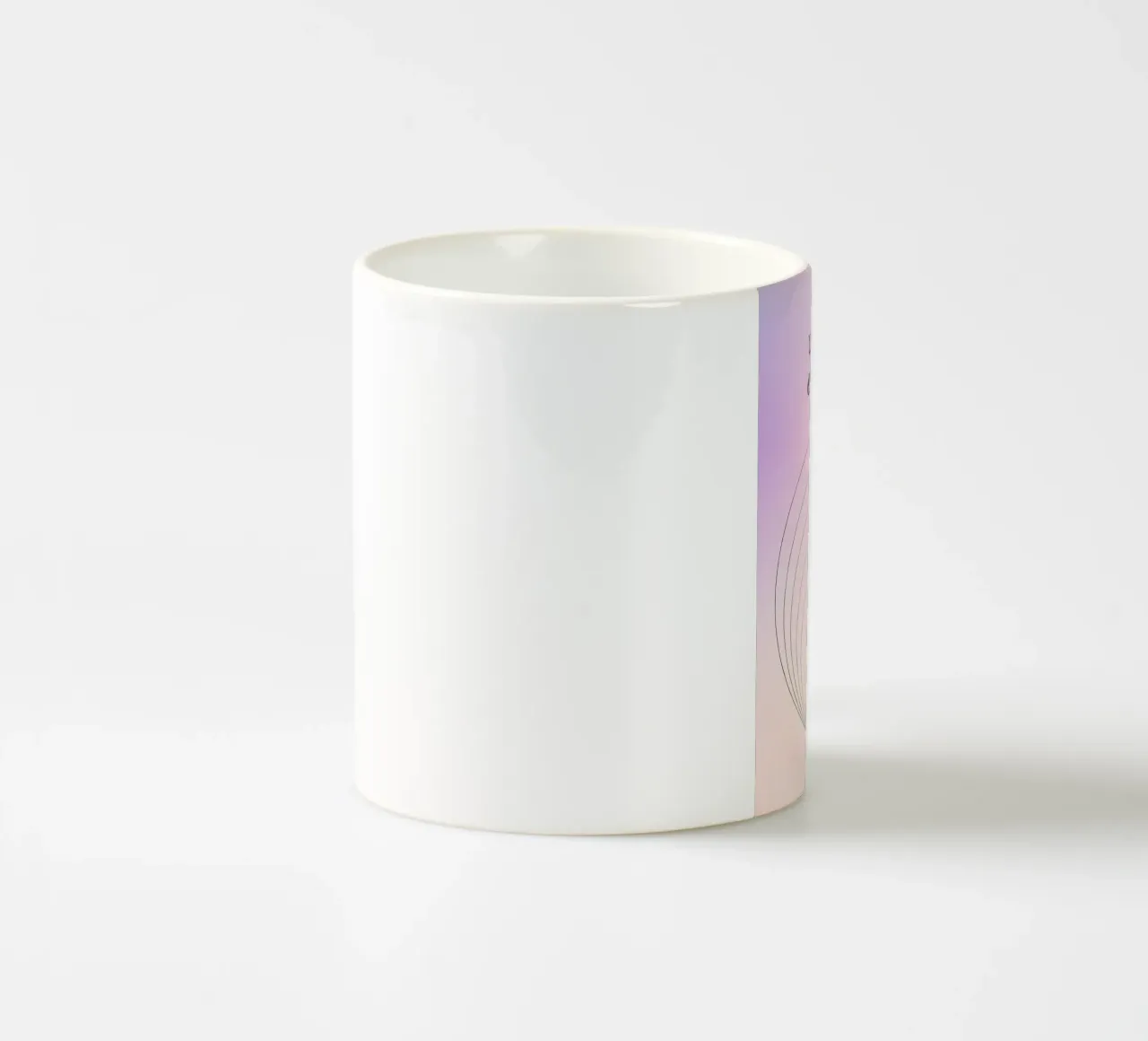 Use Your Energy For Good - Aura Gradient Print ceramic mug by homdeco