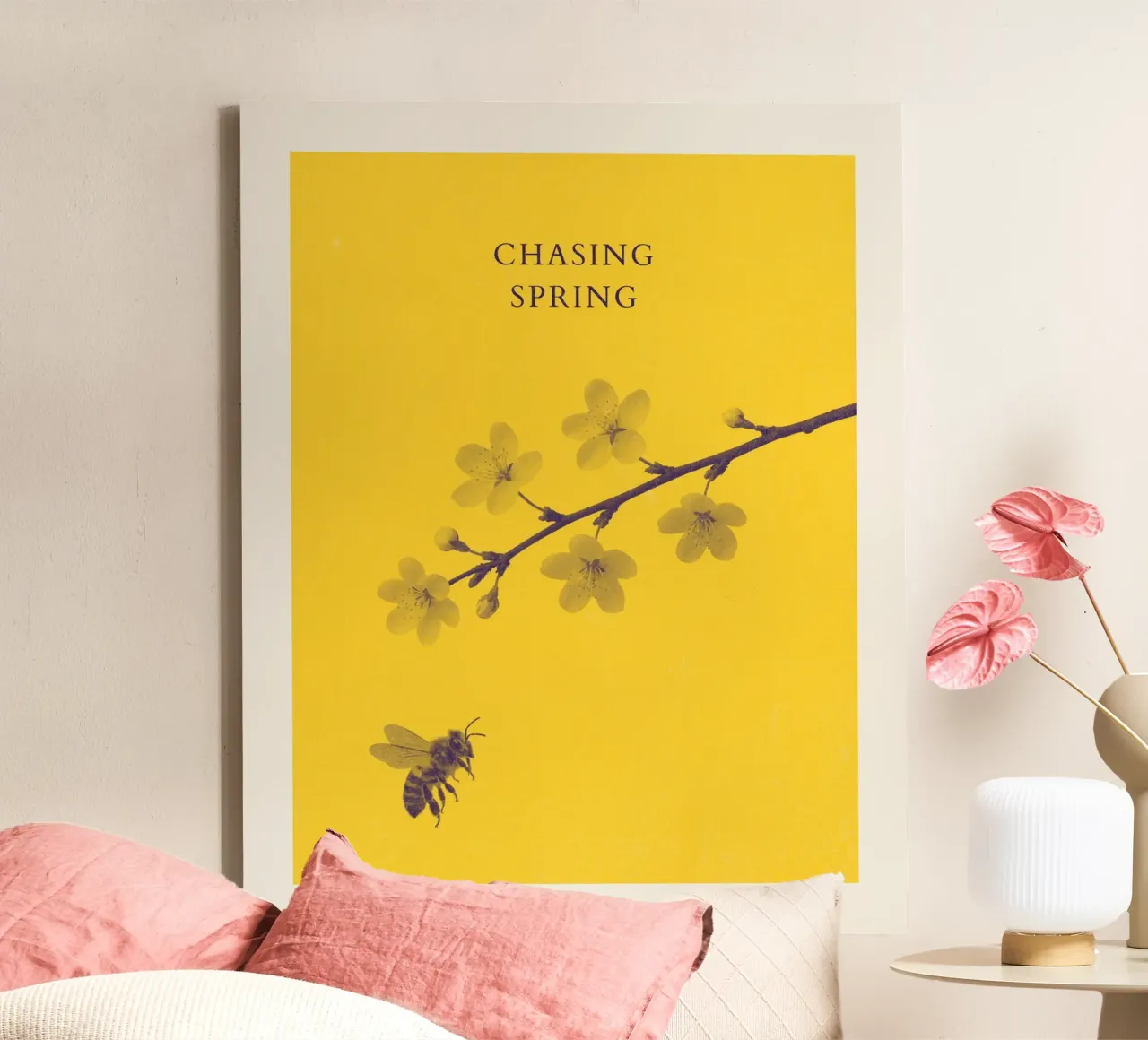 Chasing Spring canvas by Artezza