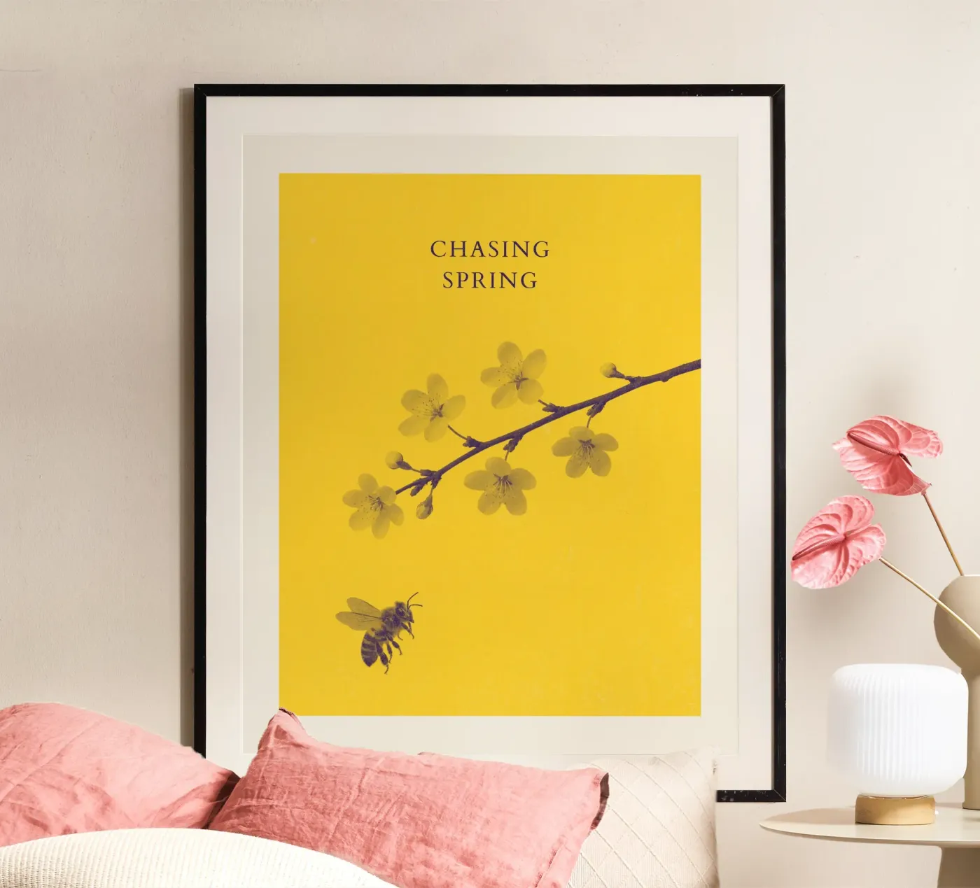 À la poursuite du printemps poster de Artezza