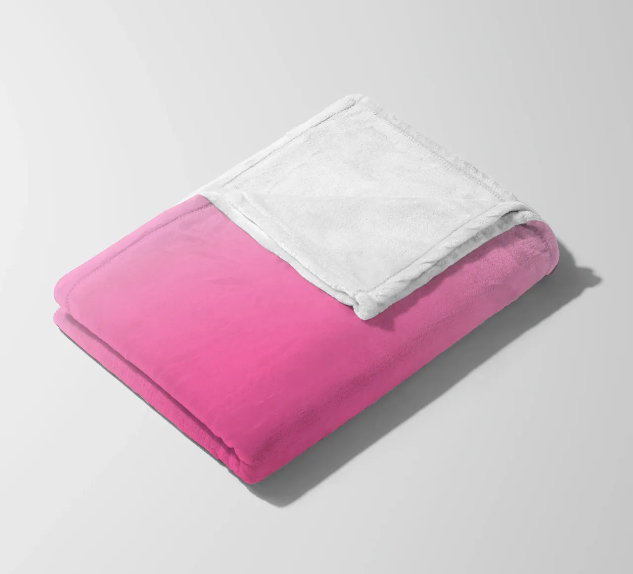Align Yourself With Universe - Pink Aura Gradient Print fleece blanket by homdeco