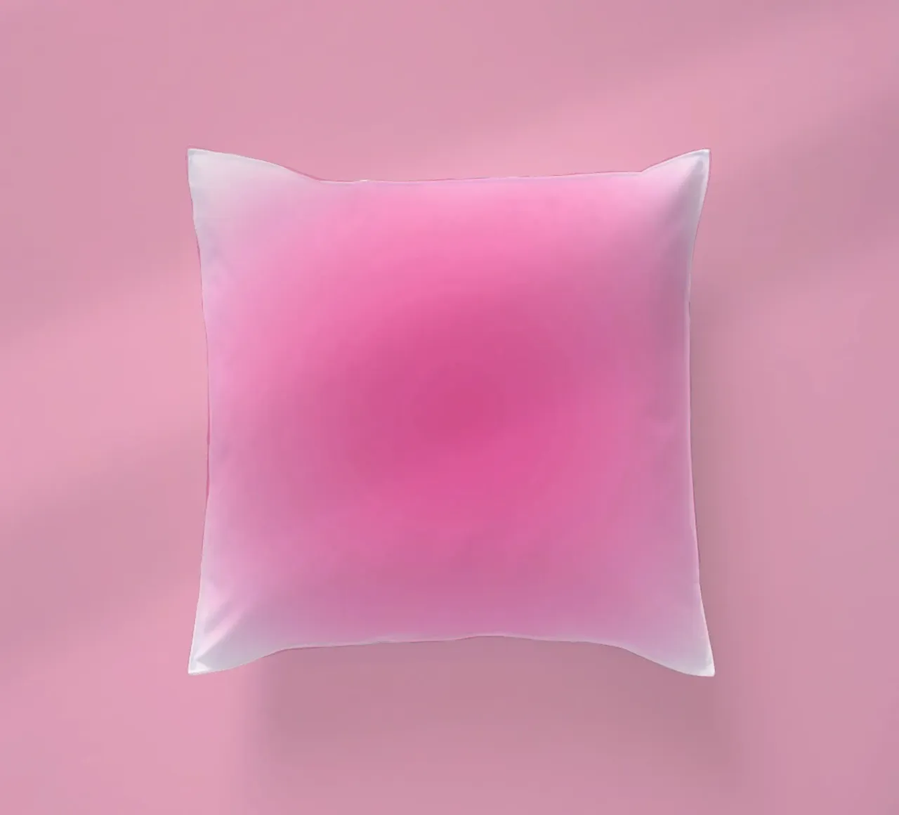 Align Yourself With Universe - Pink Aura Gradient Print decorative cushion by homdeco