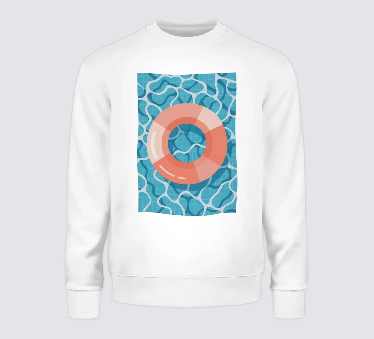 Swim Ring felpa da Attaboy Dsgn