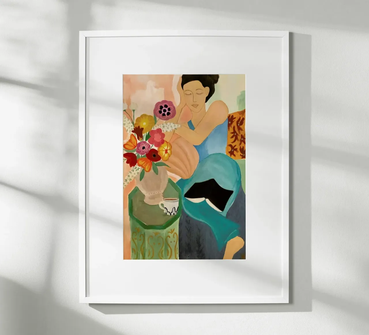 Pastel Daydreams poster con telaio in plastica da Paloma Kua