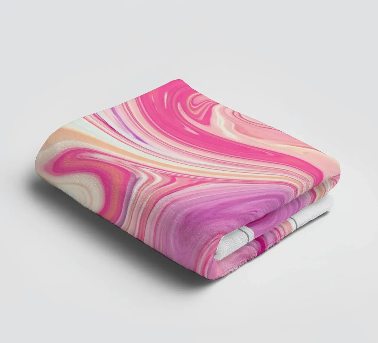 Nostalgia Series 2023 - Peace Marble Swirl Art Print towel by homdeco