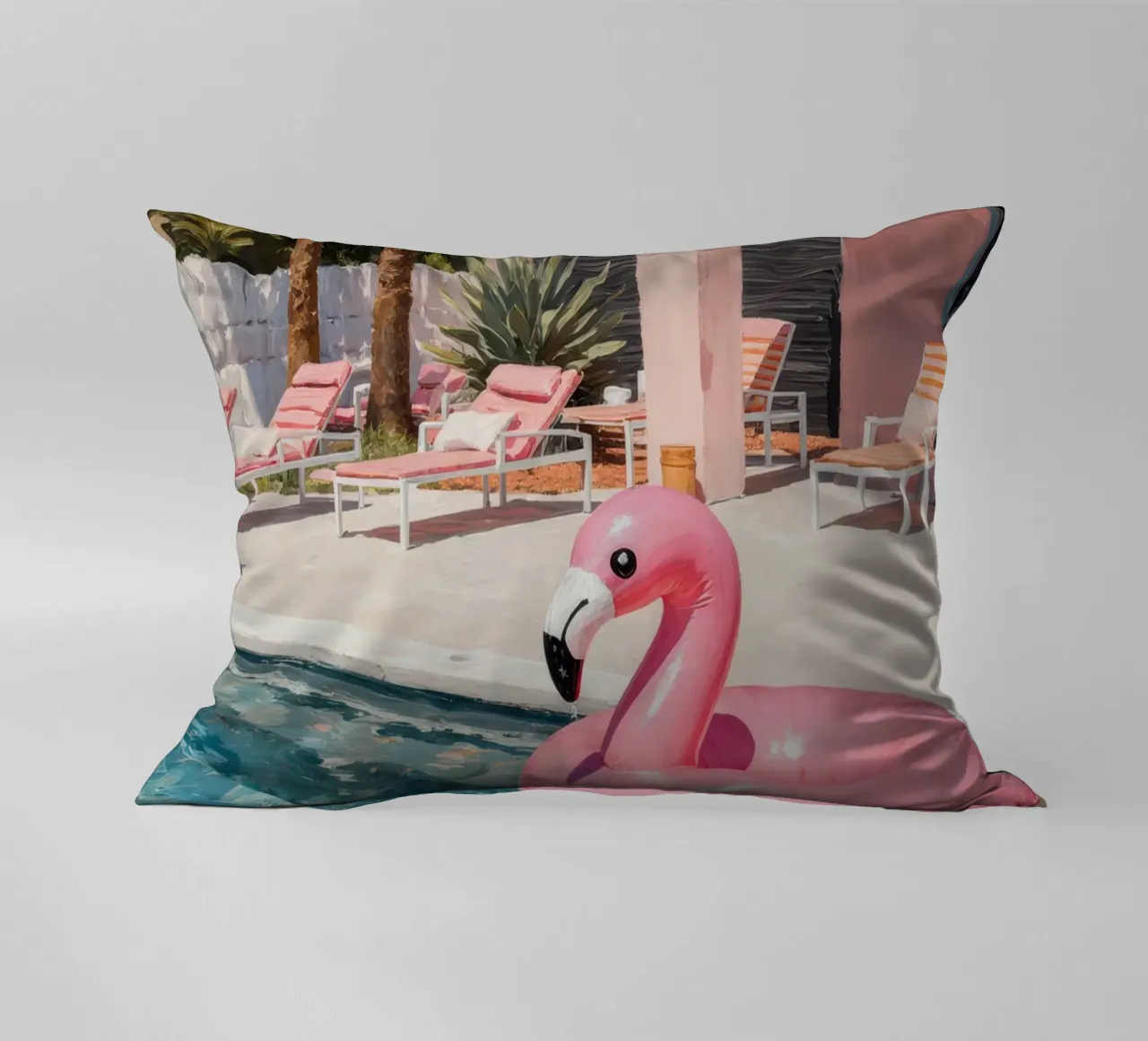 Flamingo Float cuscino da Attaboy Dsgn