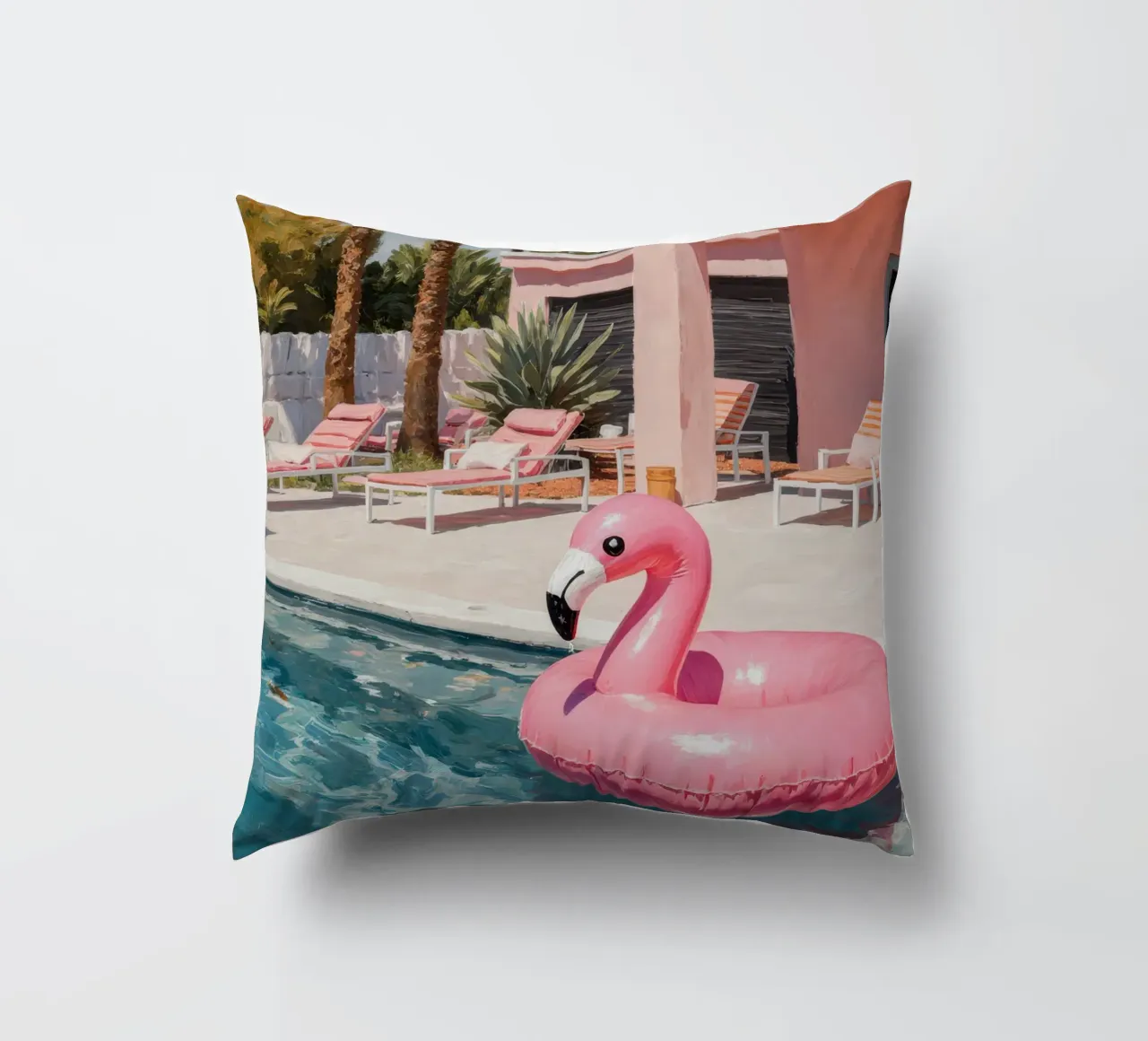 Flamingo Float cuscino da Attaboy Dsgn