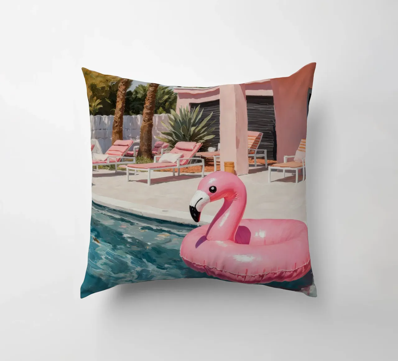 Flamingo Float cuscino da Attaboy Dsgn