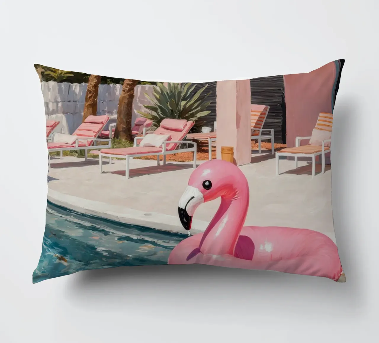 Flamingo Float cuscino da Attaboy Dsgn