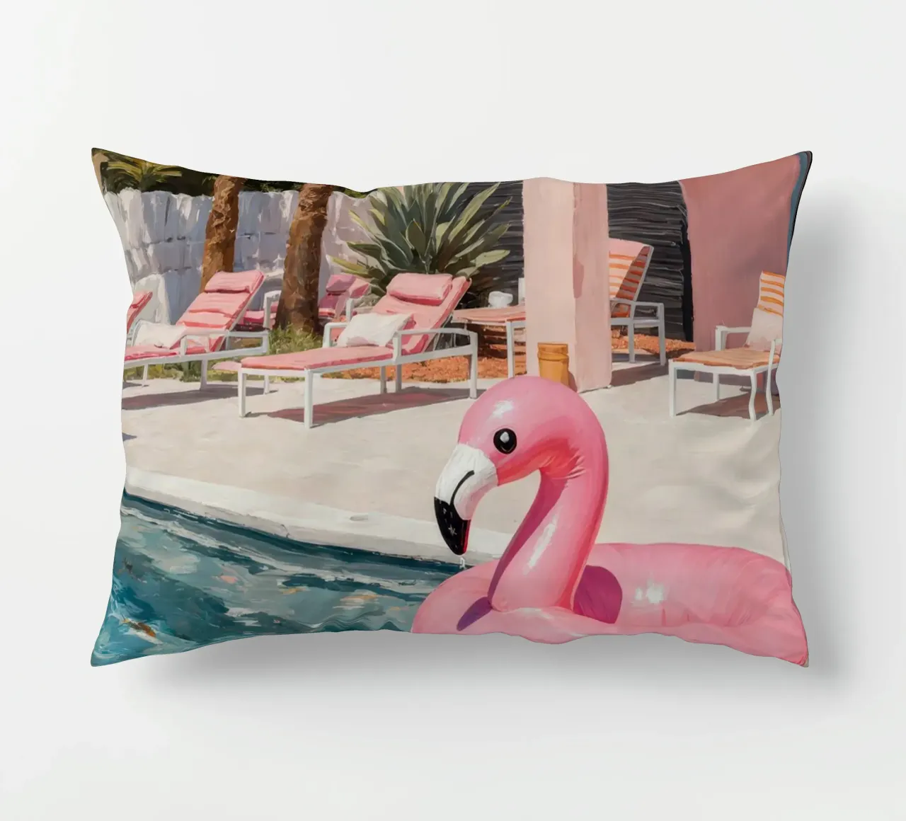 Flamingo Float cuscino da Attaboy Dsgn