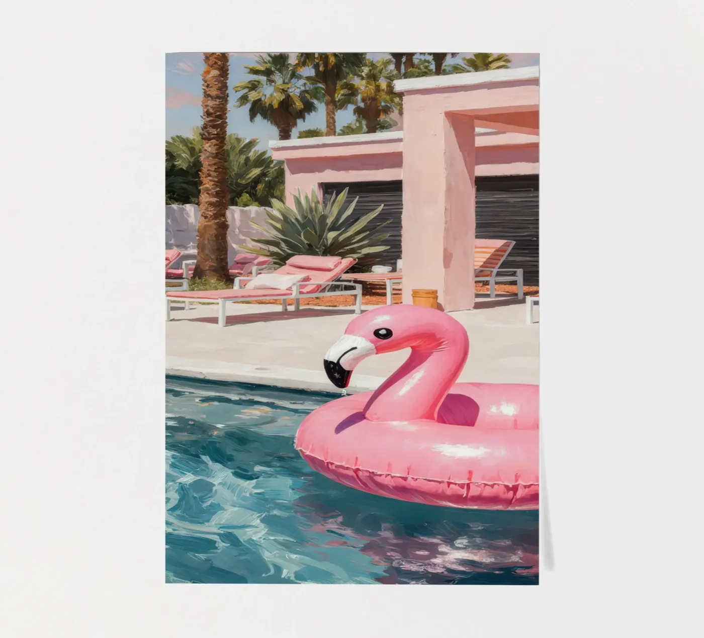 Flamingo Float foglio adesivo da Attaboy Dsgn