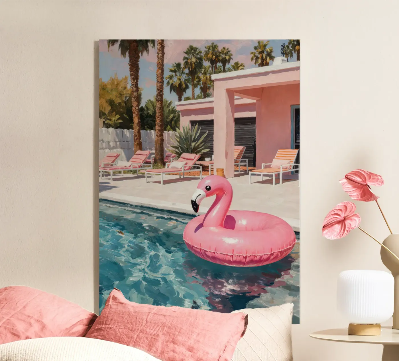 Flamingo Float acryl van Attaboy Dsgn