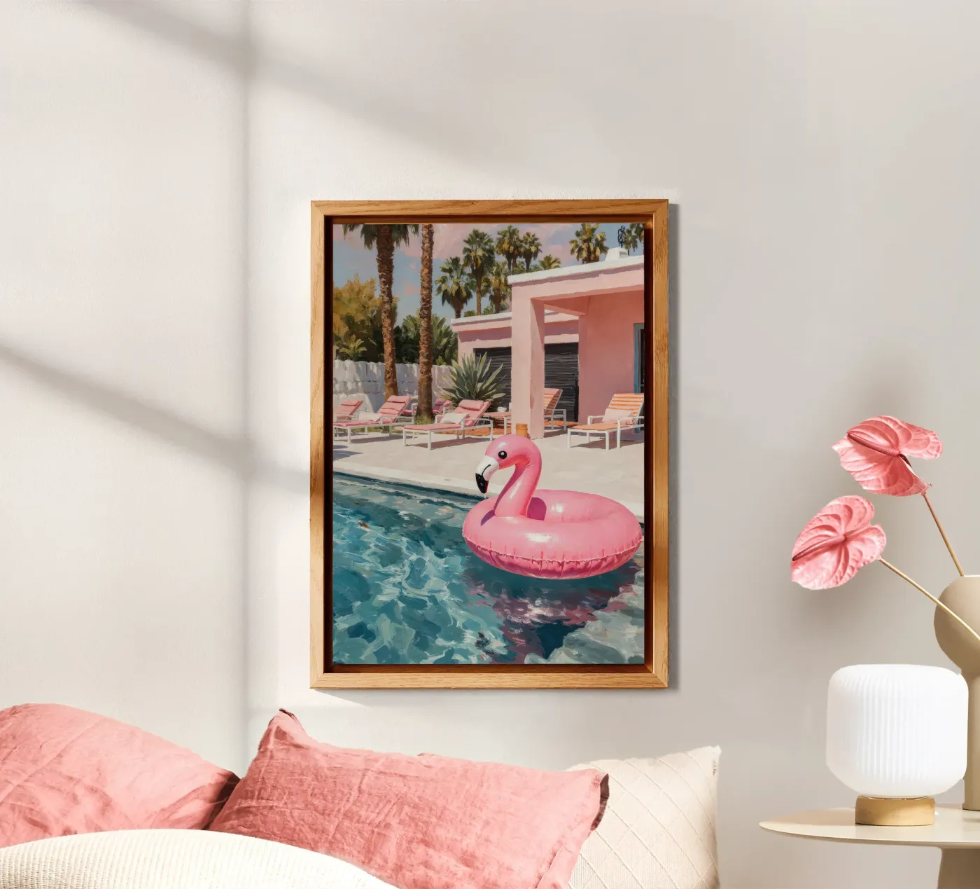 Flamingo Float panneau forex de Attaboy Dsgn