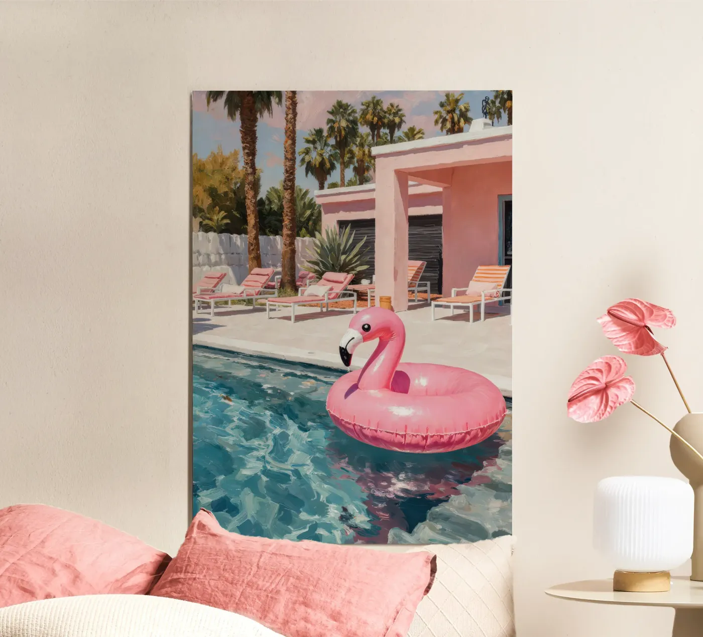 Flamingo Float forex-plaat van Attaboy Dsgn