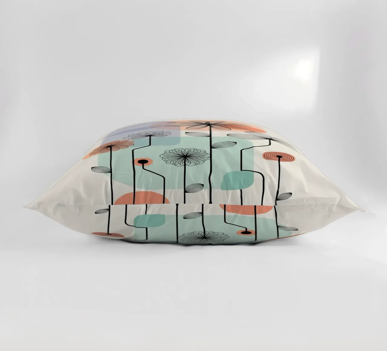 Floral bauhaus #079: Garden Architecture cuscino da Zen Design