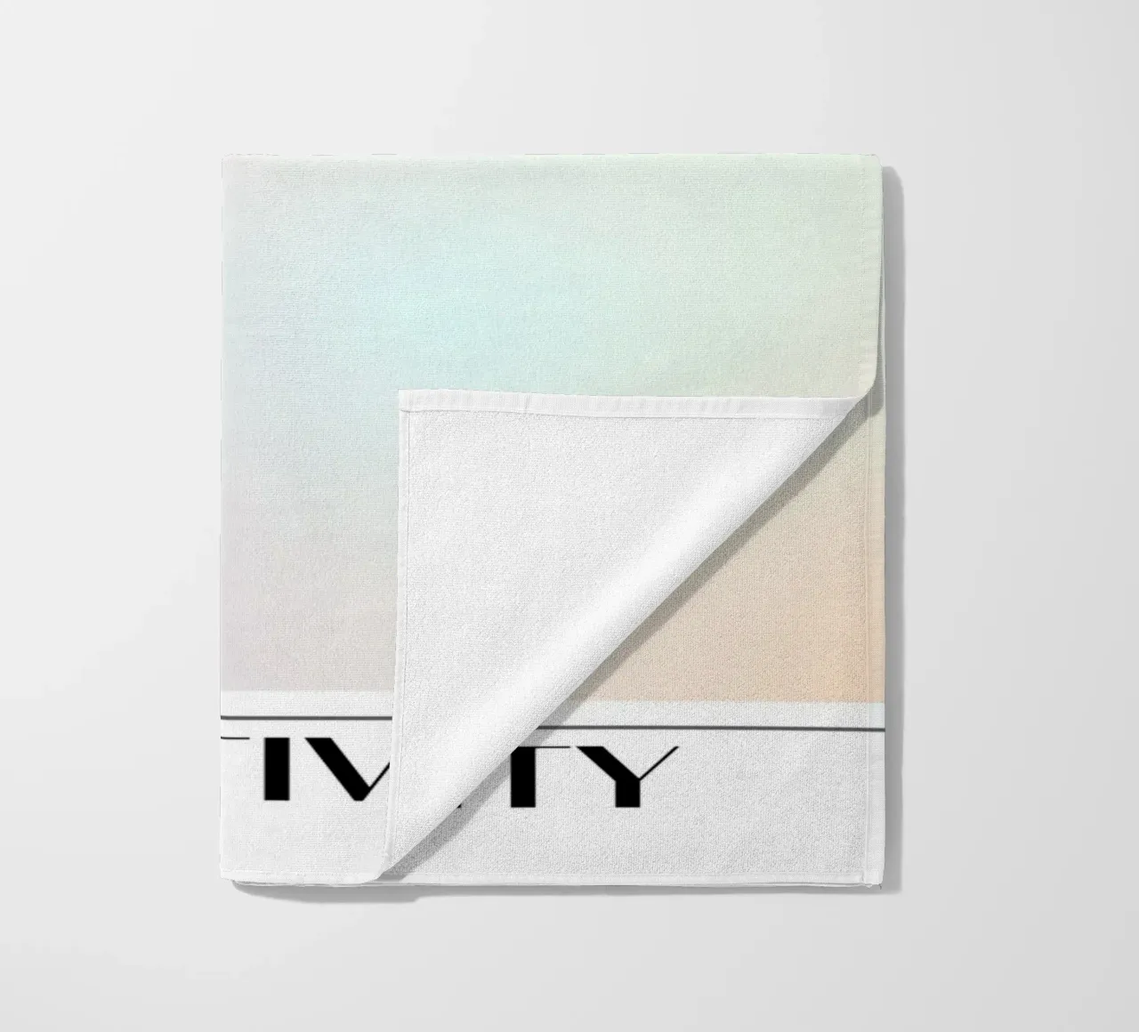 Gradient Gallery 2023 - Stampa Ombre Pastello Positività telo mare da homdeco