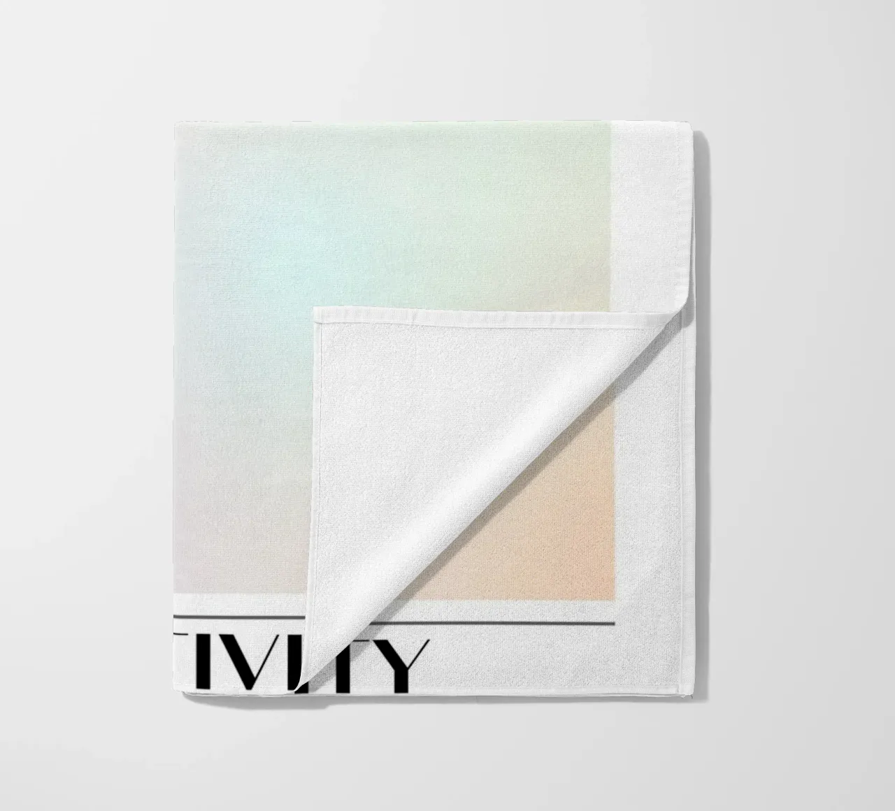 Gradient Gallery 2023 - Stampa Ombre Pastello Positività telo mare da homdeco