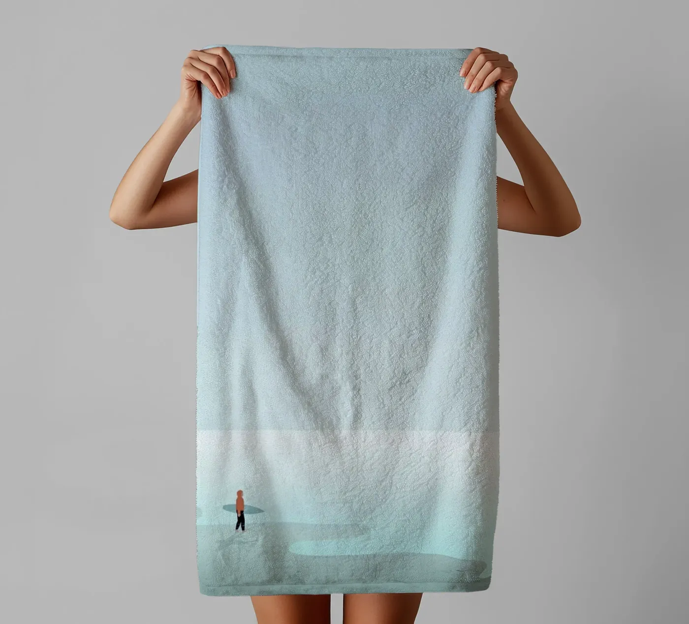 Surfing badhanddoek van Katinka Reinke