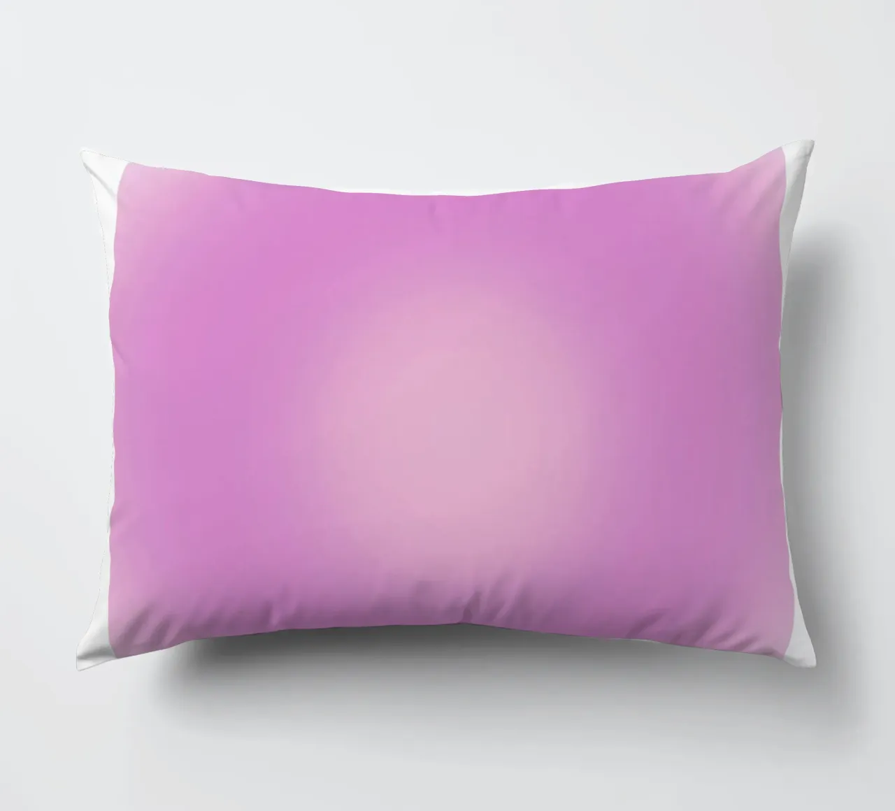 Divine Energy Purple Pink Aura Gradient Print decorative cushion by homdeco