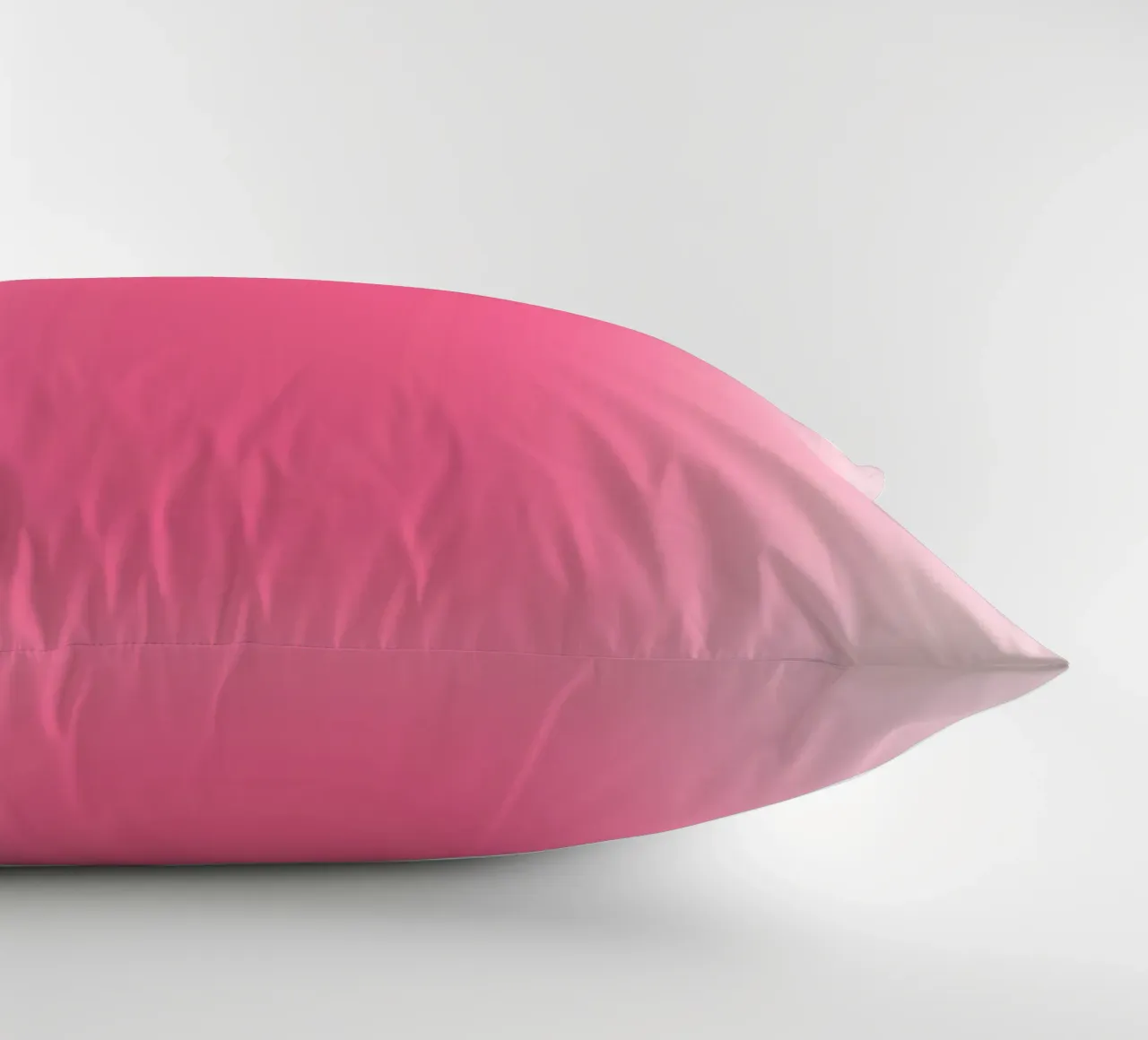 Rose vif Aura Gradient Minimalist Abstract Print coussin de homdeco
