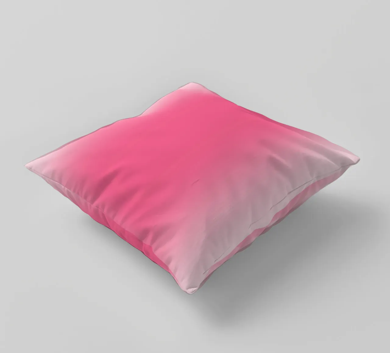 Rose vif Aura Gradient Minimalist Abstract Print coussin de homdeco