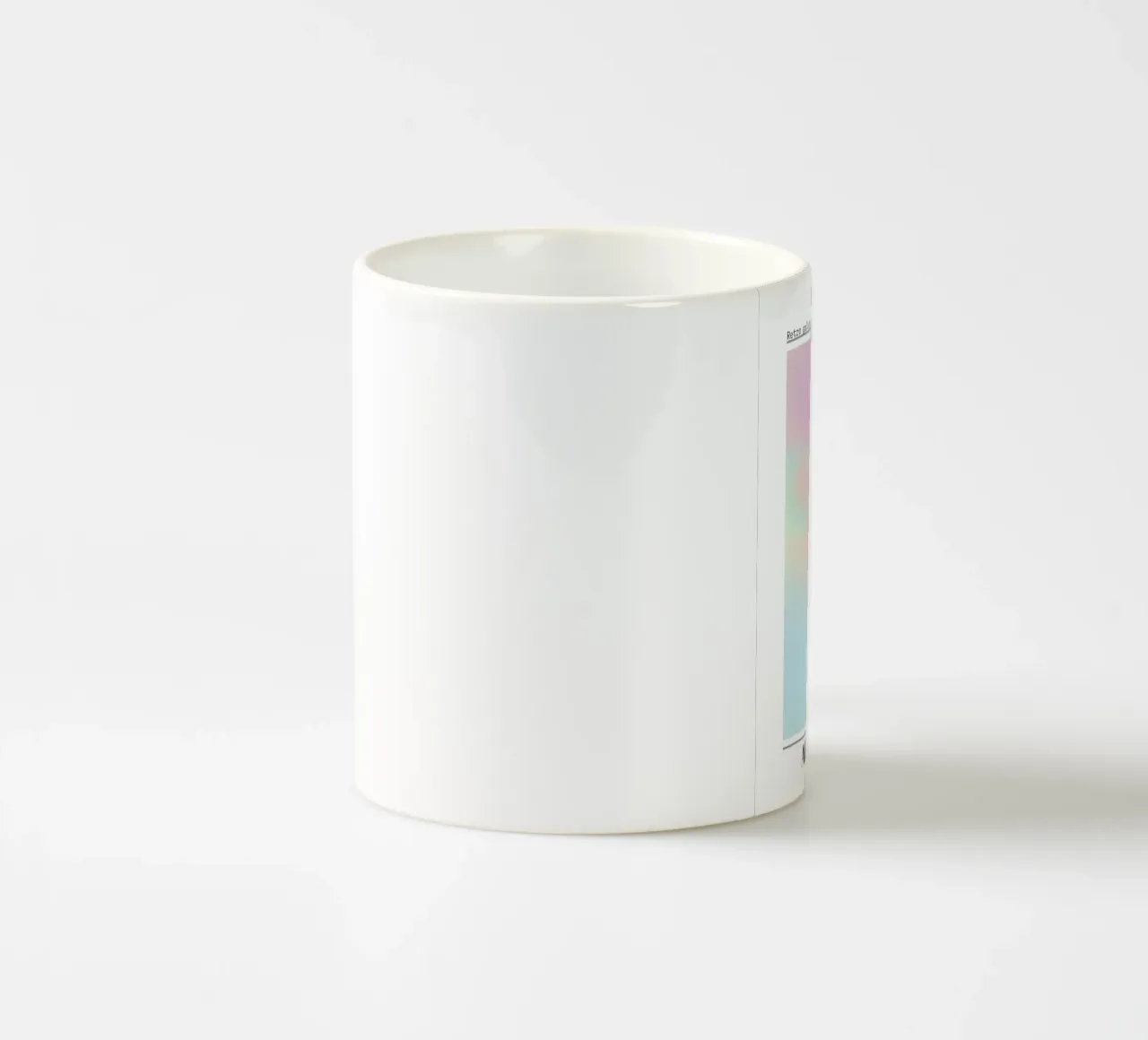 Retro Galerij 2023 - Alignment Pastel Aura Kleurverloop Print keramische mok van homdeco