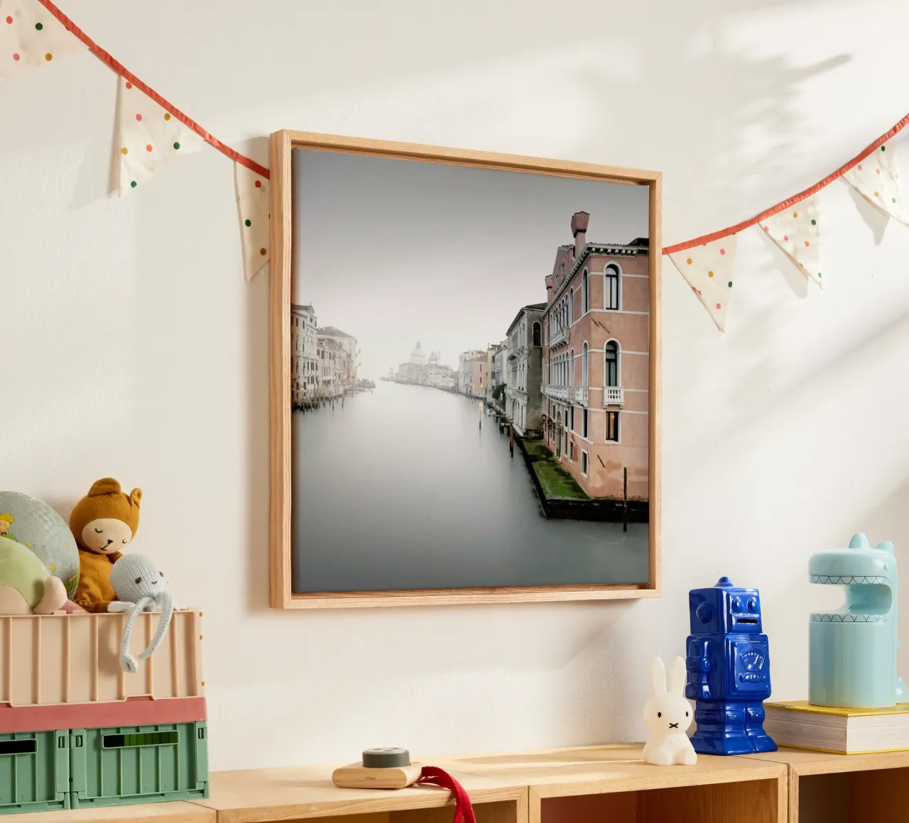 Canal Grande Study canvas met Baklijst van Håggard Photography | Ronny Behnert