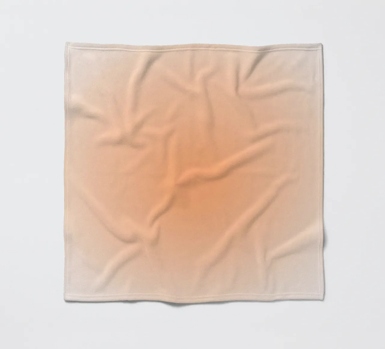 Attract Good Things Pfirsich Aura Gradient Print Fleecedecke von homdeco